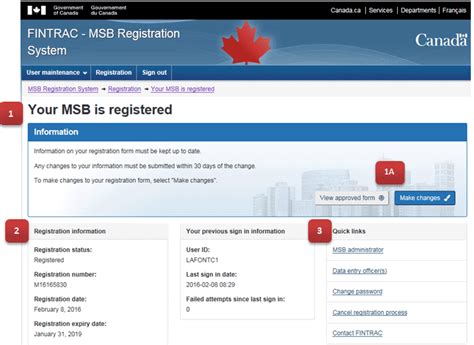 how to check msb registration